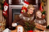 Vánoční svetry pro celou rodinu