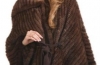 Pletený norkový kabát