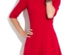 Červené koktejlové šaty 2021