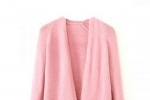 Růžový kardigan: módní vzhled